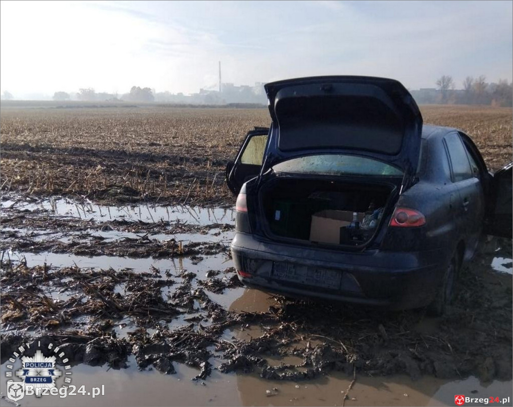 Miał fantazję.  Ukradł seata i 60 butelek alkoholu