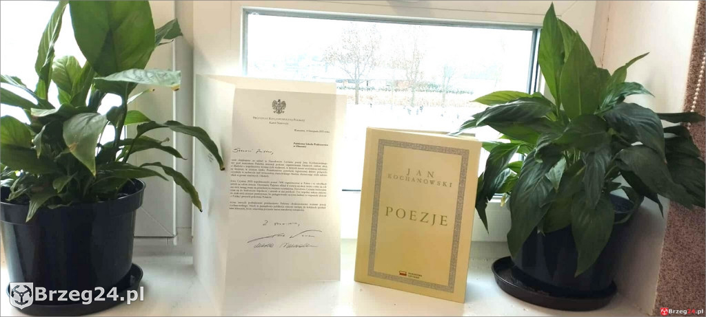 Podziękowania od Prezydenta dla szkoły w Olszance