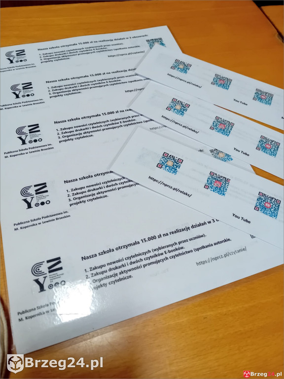 Lewińska szkoła im. Kopernika stawia na czytanie