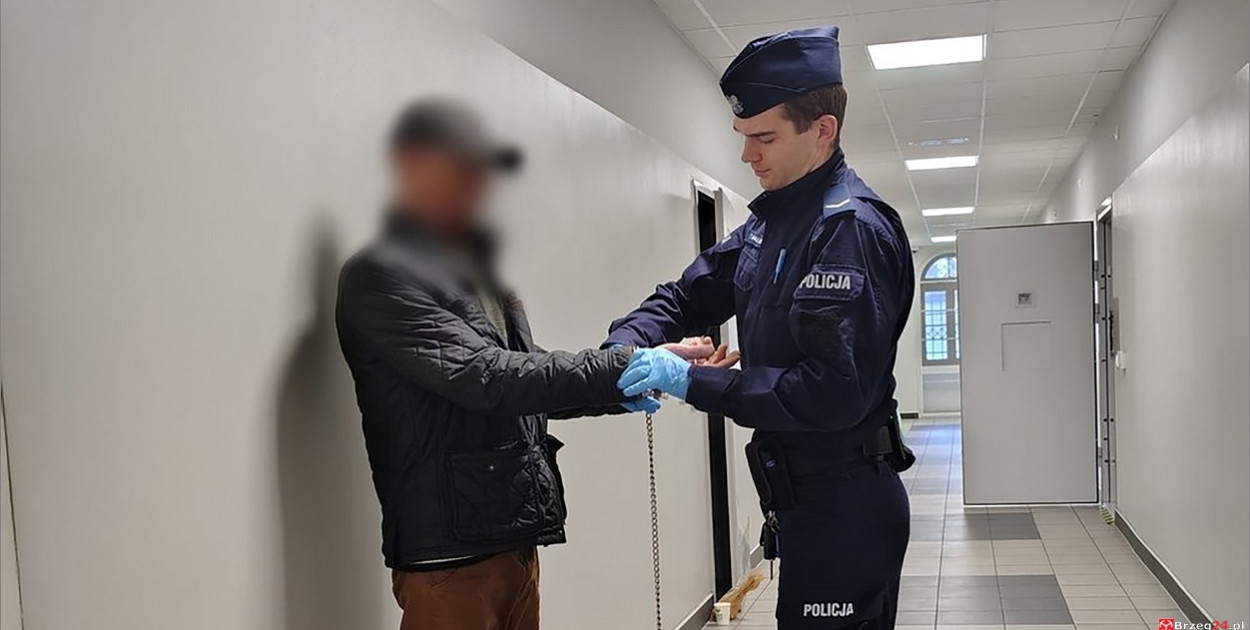 Poszukiwany sam zgłosił się na policję