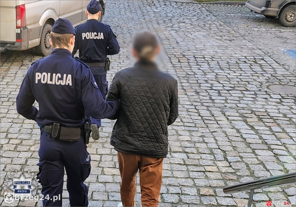 Poszukiwany sam zgłosił się na policję
