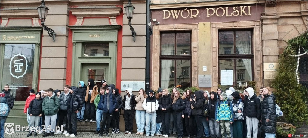 Wyjazd uczniów z Olszanki do Wrocławia