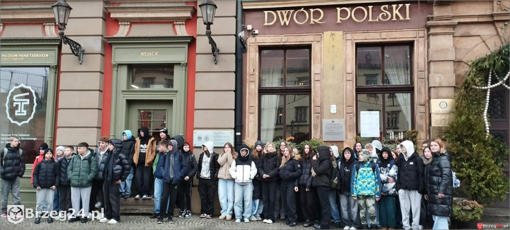 Wyjazd uczniów z Olszanki do Wrocławia