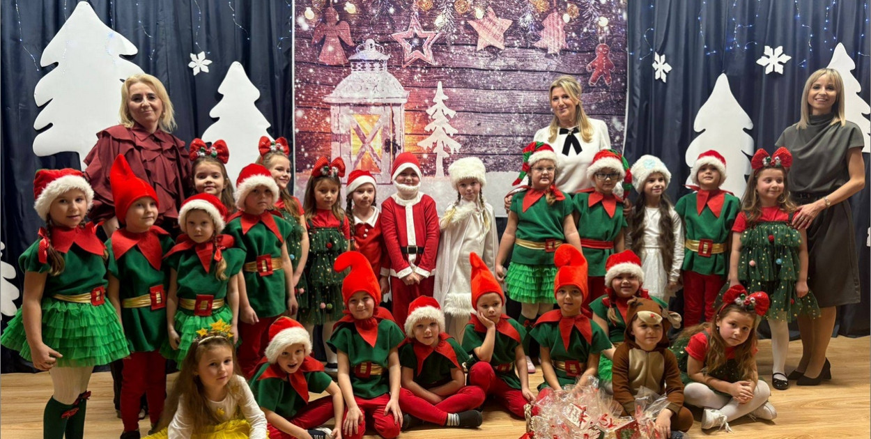 Anioły, kolędy i radość. Świąteczne jasełka w PP nr 1