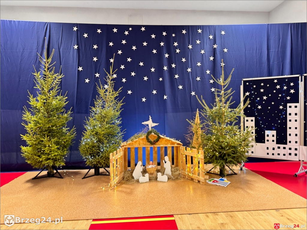 Jasełka z przesłaniem w ZSB w Brzegu