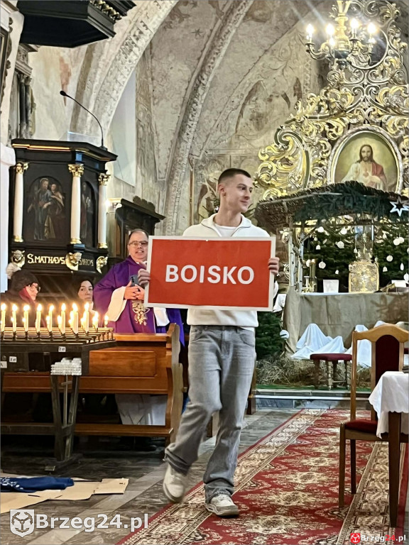 Niezwykłe jasełka w kościele w Pogorzeli