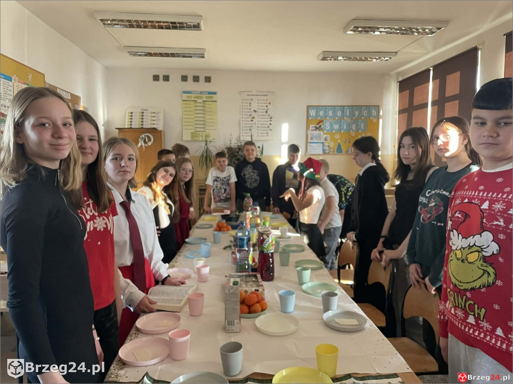 Spotkania na wigiliach klasowych