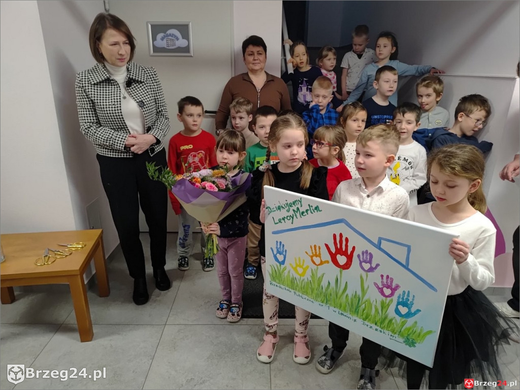 Fundacja Leroy wsparła przedszkole w Lewinie