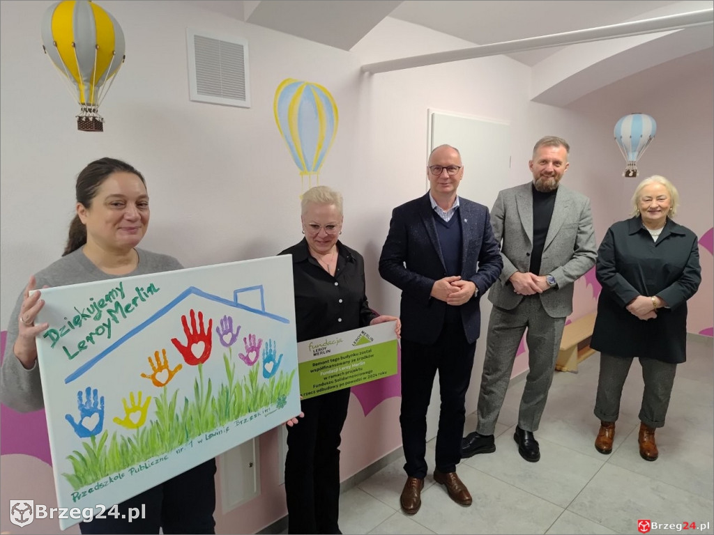 Fundacja Leroy wsparła przedszkole w Lewinie