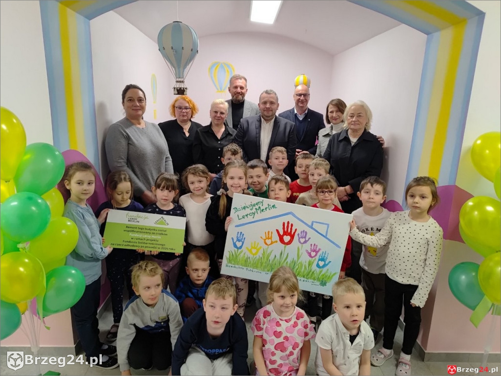 Fundacja Leroy wsparła przedszkole w Lewinie