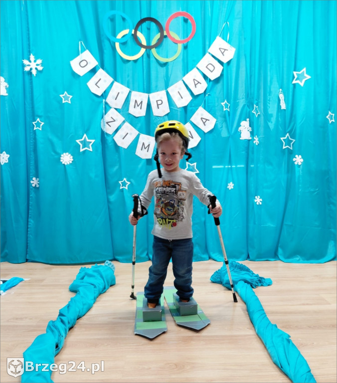 Zimowa Olimpiada w Przedszkolu nr 1 w Brzegu