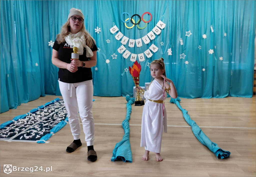 Zimowa Olimpiada w Przedszkolu nr 1 w Brzegu