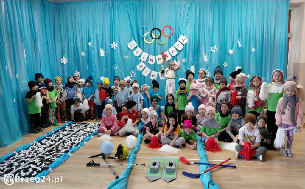 Zimowa Olimpiada w Przedszkolu nr 1 w Brzegu