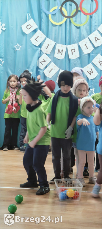 Zimowa Olimpiada w Przedszkolu nr 1 w Brzegu