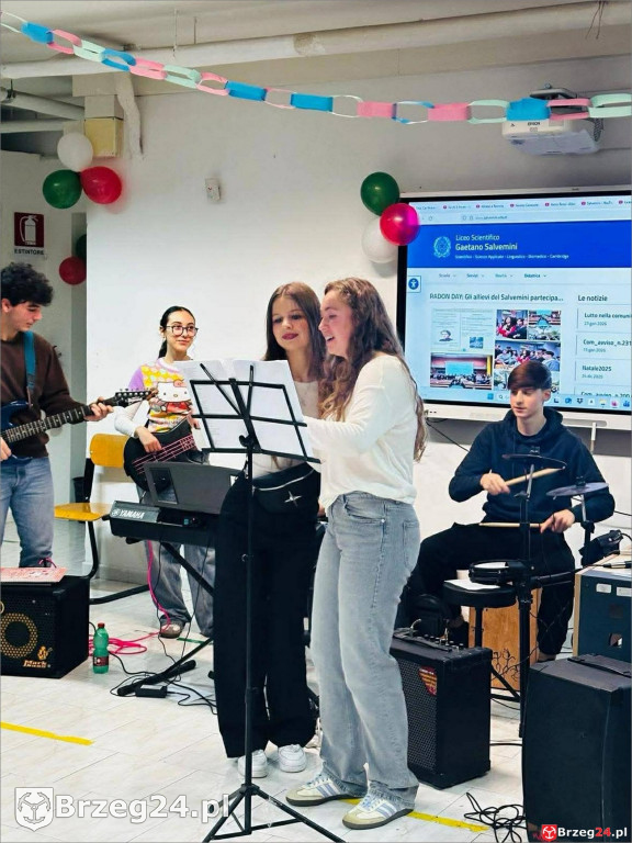 Włosko słowiańska przygoda młodzieży z Brzegu