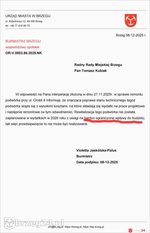 Jak rozeszło się Jaskólskiej-Palus 12 mln