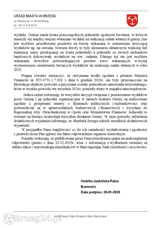 Jak rozeszło się Jaskólskiej-Palus 12 mln