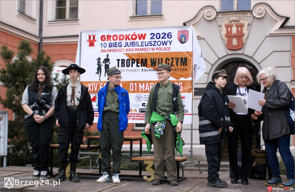 Jubileuszowy Bieg Tropem Wilczym w Grodkowie