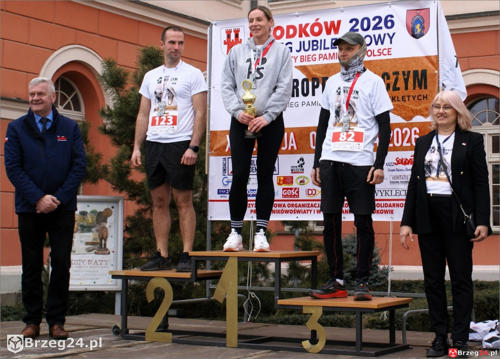 Jubileuszowy Bieg Tropem Wilczym w Grodkowie