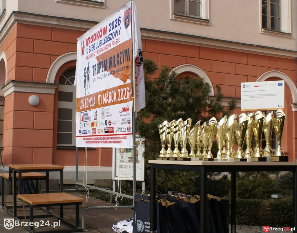 Jubileuszowy Bieg Tropem Wilczym w Grodkowie