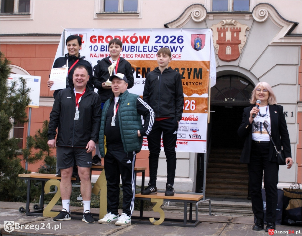 Jubileuszowy Bieg Tropem Wilczym w Grodkowie