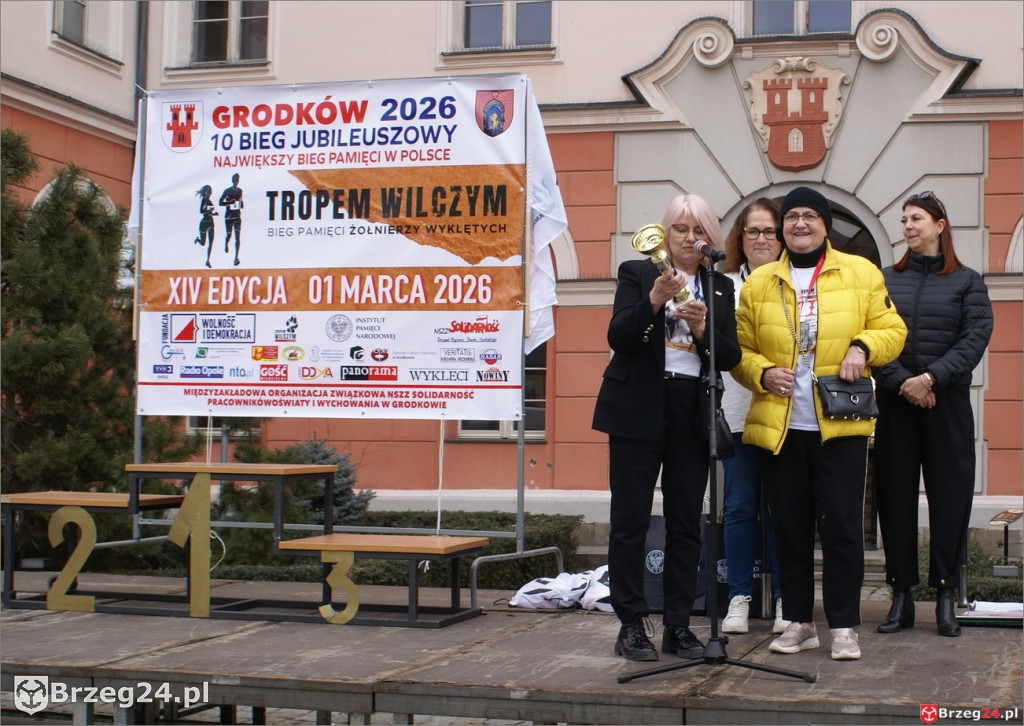 Jubileuszowy Bieg Tropem Wilczym w Grodkowie