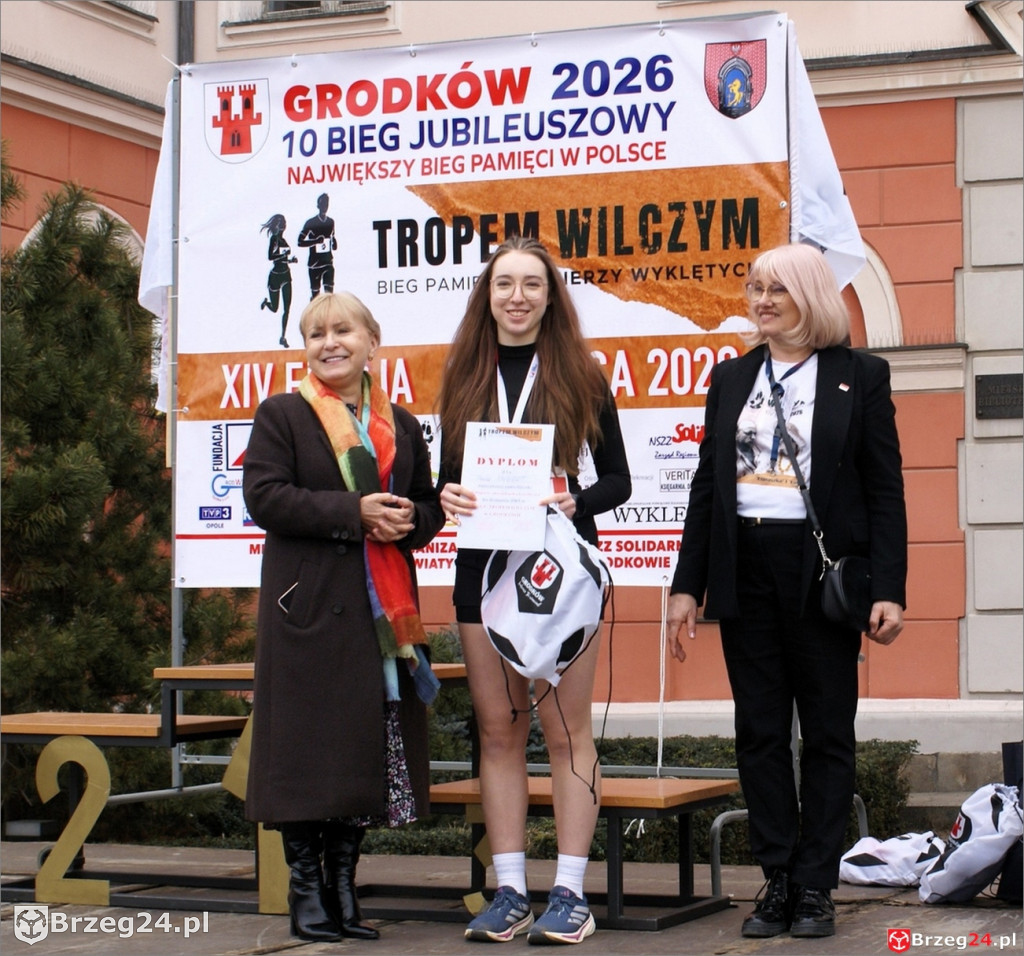 Jubileuszowy Bieg Tropem Wilczym w Grodkowie