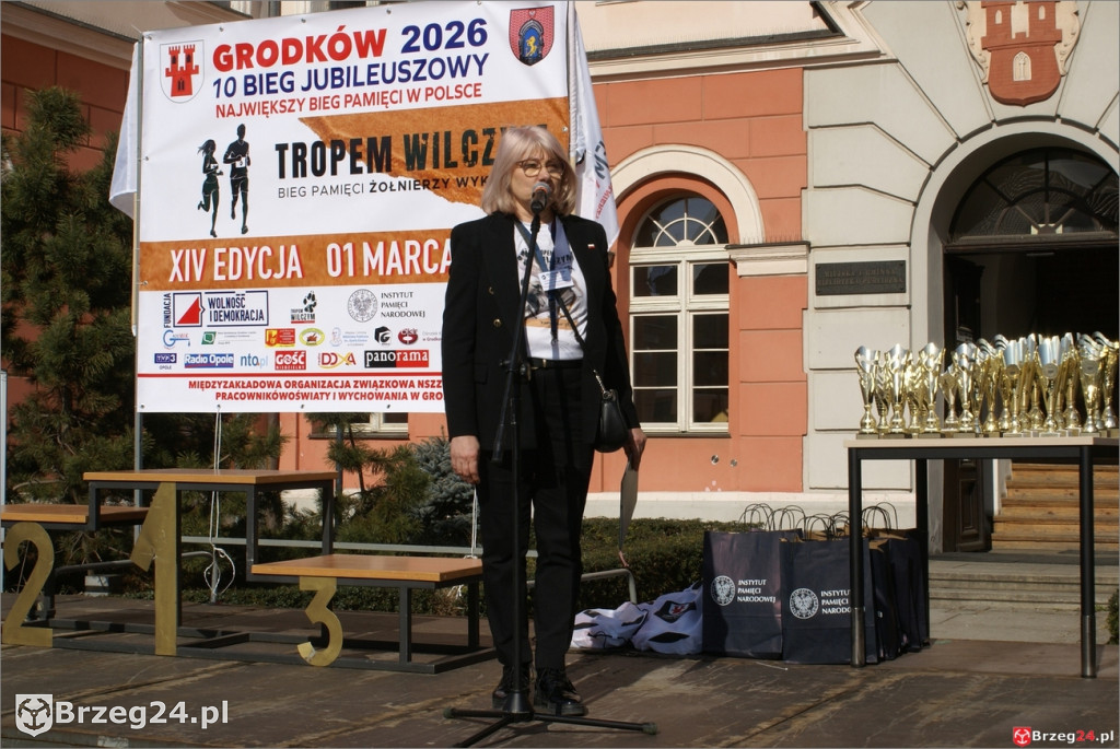 Jubileuszowy Bieg Tropem Wilczym w Grodkowie