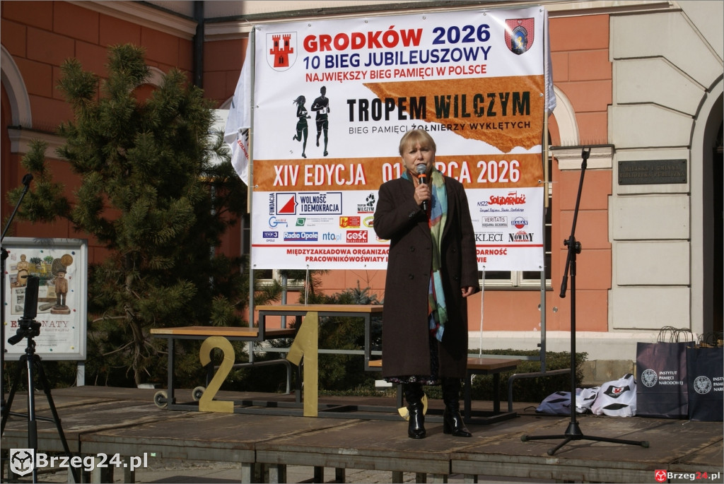 Jubileuszowy Bieg Tropem Wilczym w Grodkowie