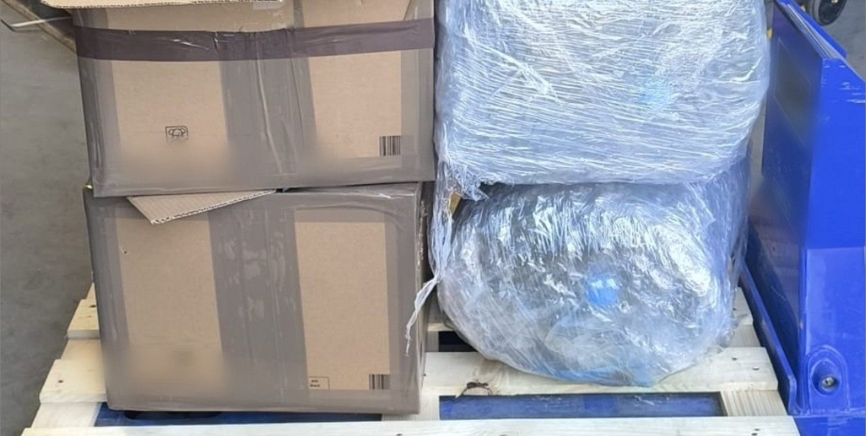 Marihuana warta 2,5 mln zł na palecie w firmie