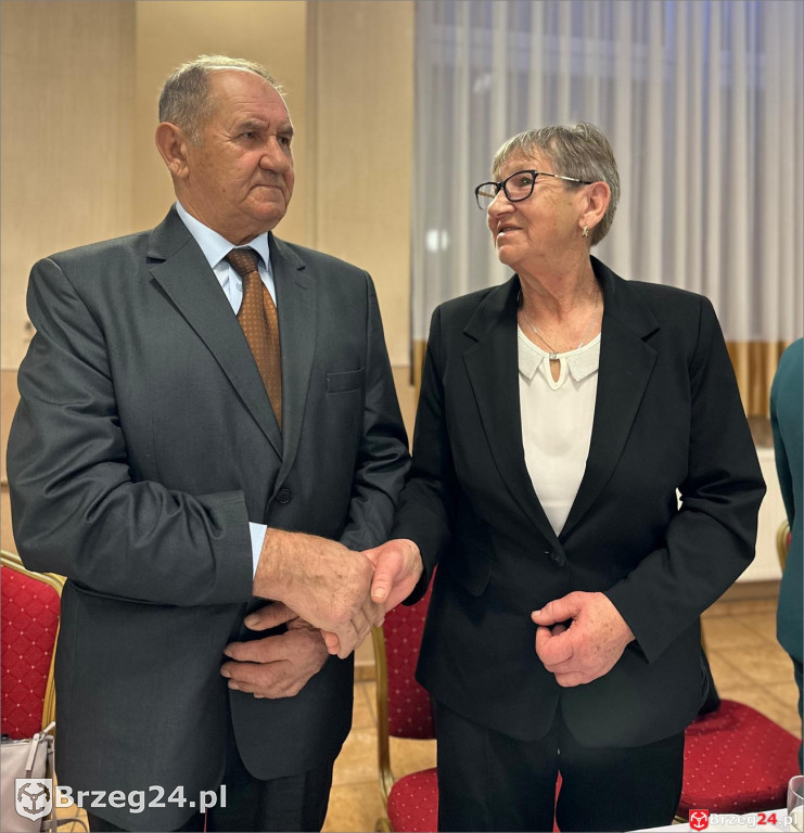 Medale za 50 lat małżeństwa w Lewinie Brzeskim