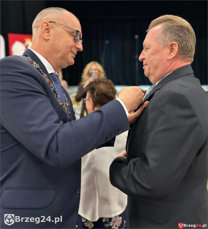 Medale za 50 lat małżeństwa w Lewinie Brzeskim