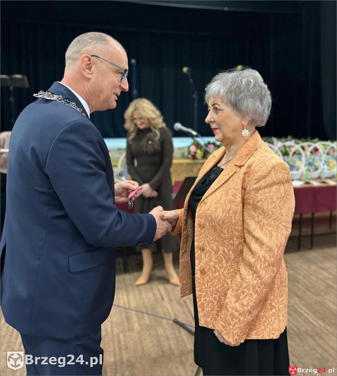 Medale za 50 lat małżeństwa w Lewinie Brzeskim