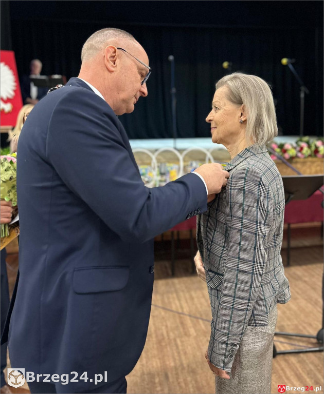 Medale za 50 lat małżeństwa w Lewinie Brzeskim