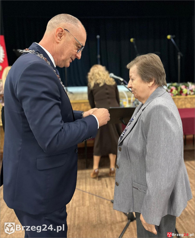 Medale za 50 lat małżeństwa w Lewinie Brzeskim