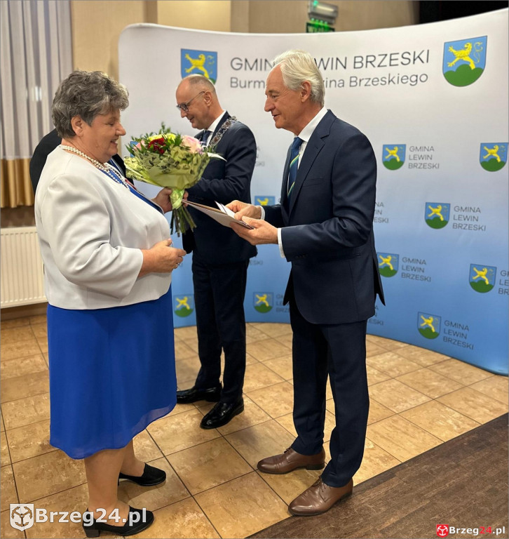 Medale za 50 lat małżeństwa w Lewinie Brzeskim