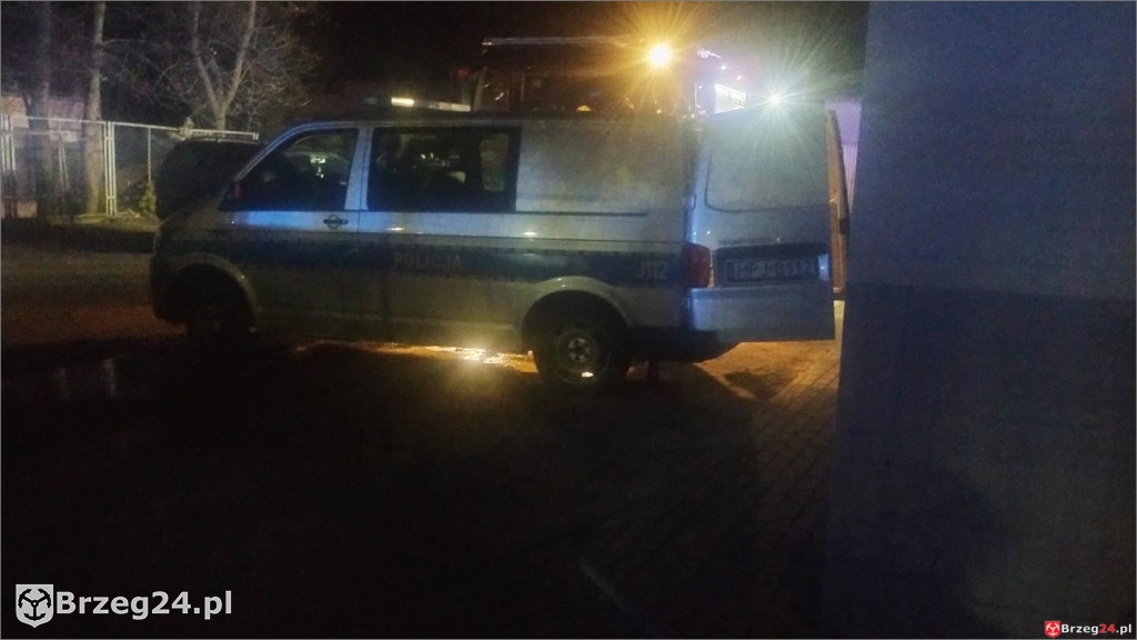 Pożar na ul. Szkolnej w Brzegu