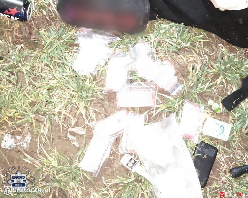 Po wypadku w Wierzbniku. 1000 porcji amfetaminy
