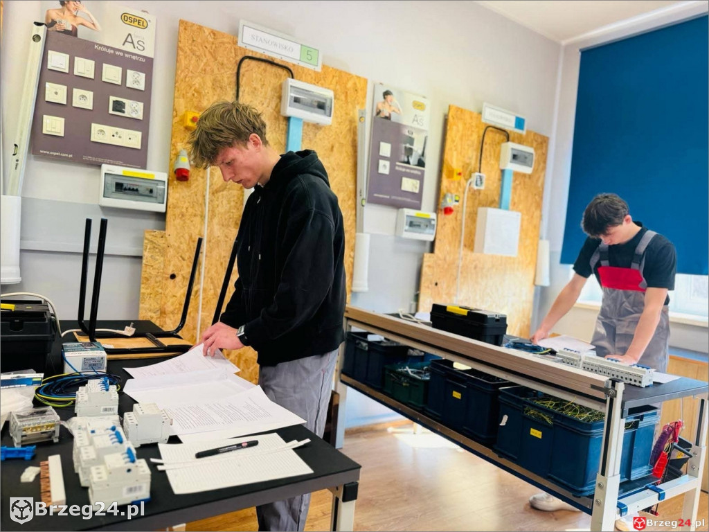 Młodzi elektrycy rywalizowali w Brzegu