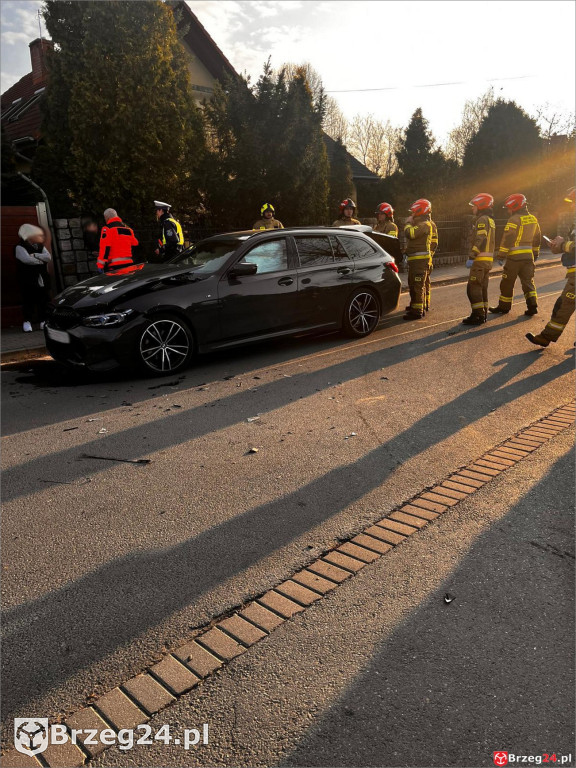 Zderzenie BMW i Renault w Skarbimierzu-Osiedlu