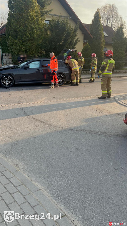 Zderzenie BMW i Renault w Skarbimierzu-Osiedlu