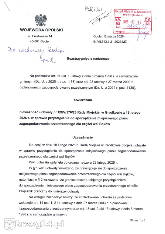 Magazyny energii w Bąkowie i Starowicach nieważne