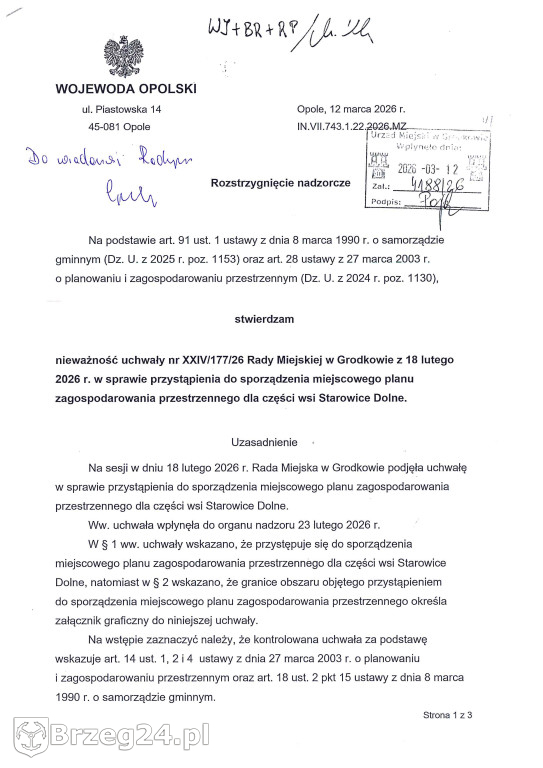 Magazyny energii w Bąkowie i Starowicach nieważne