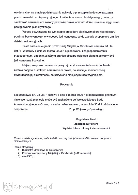 Magazyny energii w Bąkowie i Starowicach nieważne