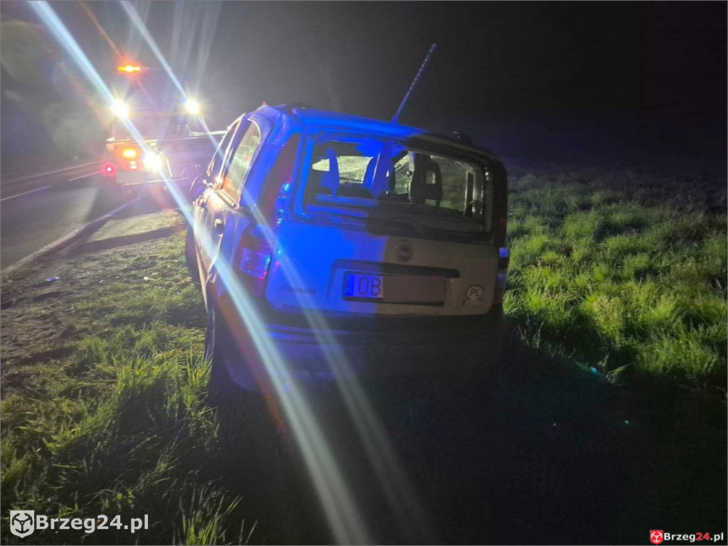 Łosiów - dachowanie 18-latki