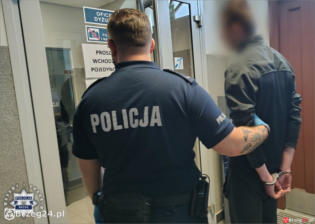 Diler narkotykowy wpadł „dzięki” Niebieskiej