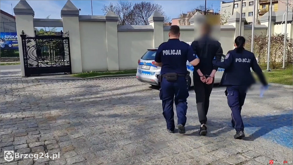 Diler narkotykowy wpadł „dzięki” Niebieskiej