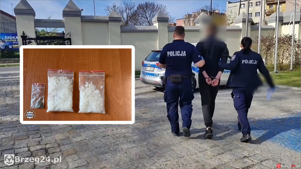 Diler narkotykowy wpadł „dzięki” Niebieskiej