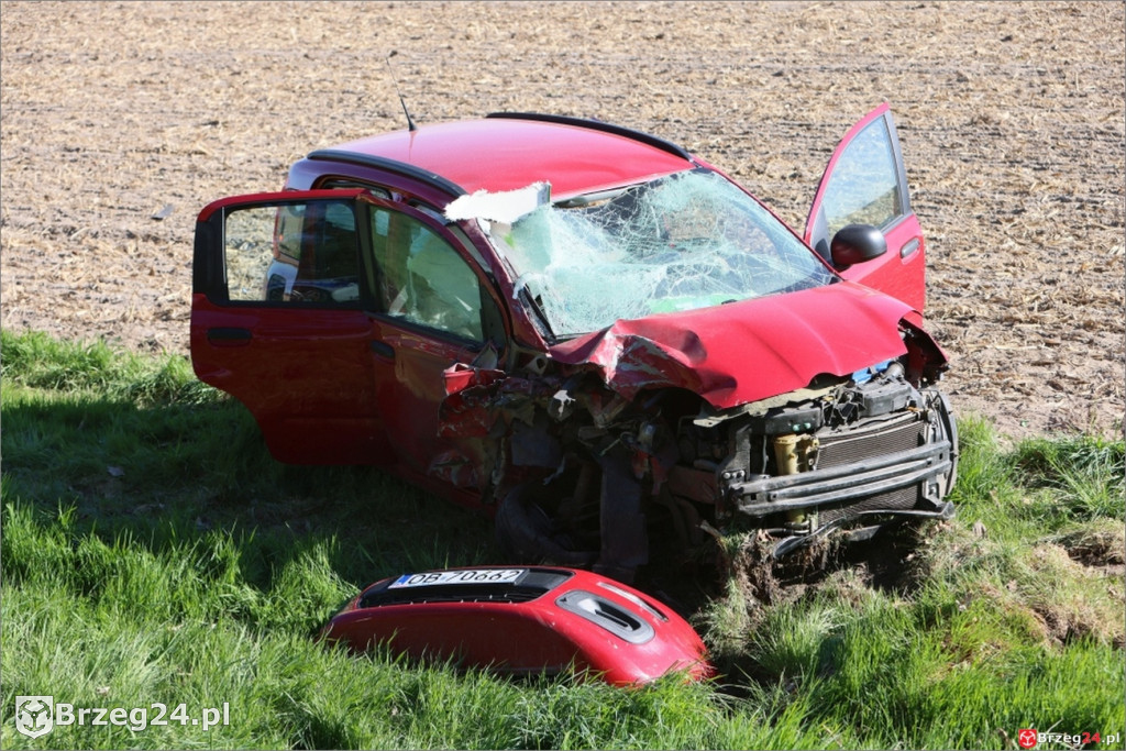 Fiat panda i ciężarówka