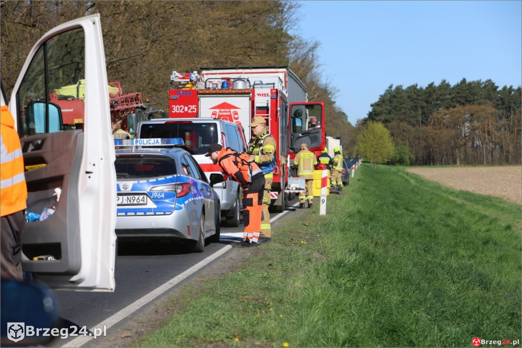 Fiat panda i ciężarówka